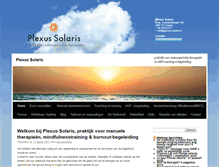 Tablet Screenshot of plexus-solaris.nl